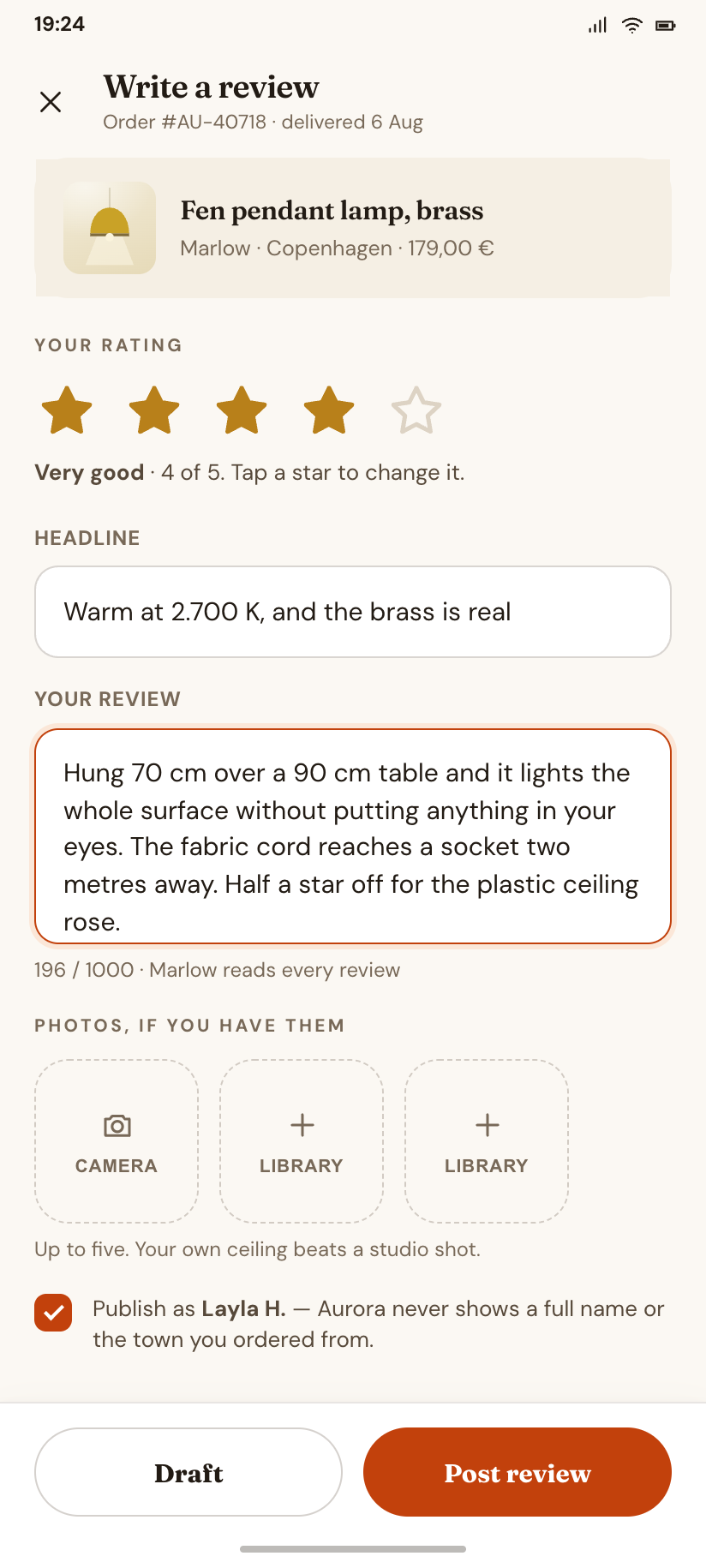Write a review