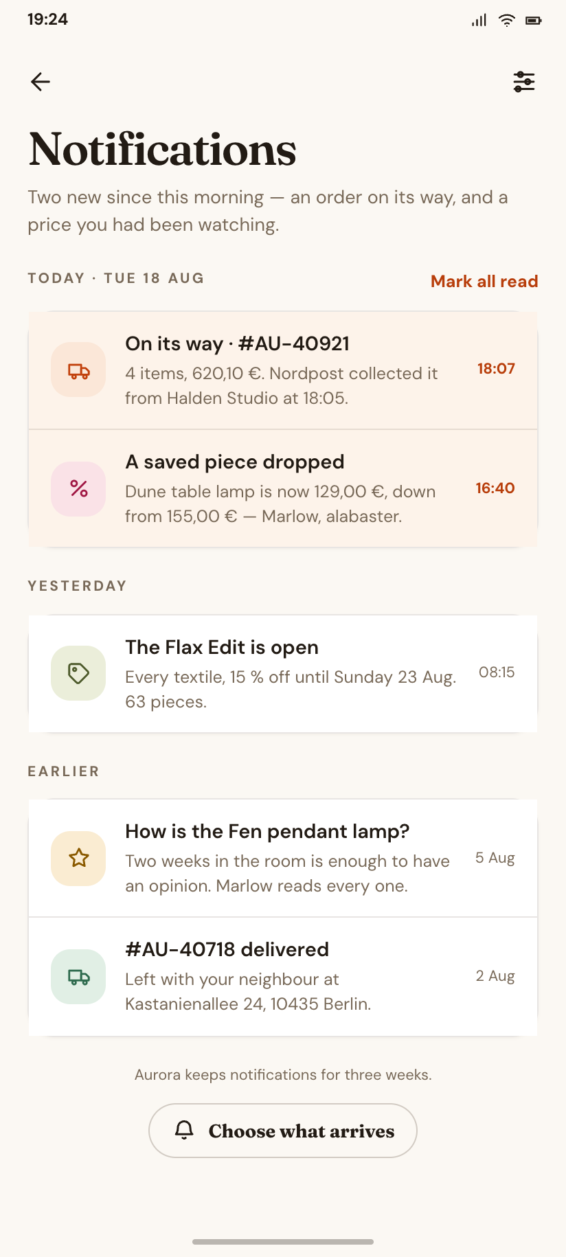 Notifications