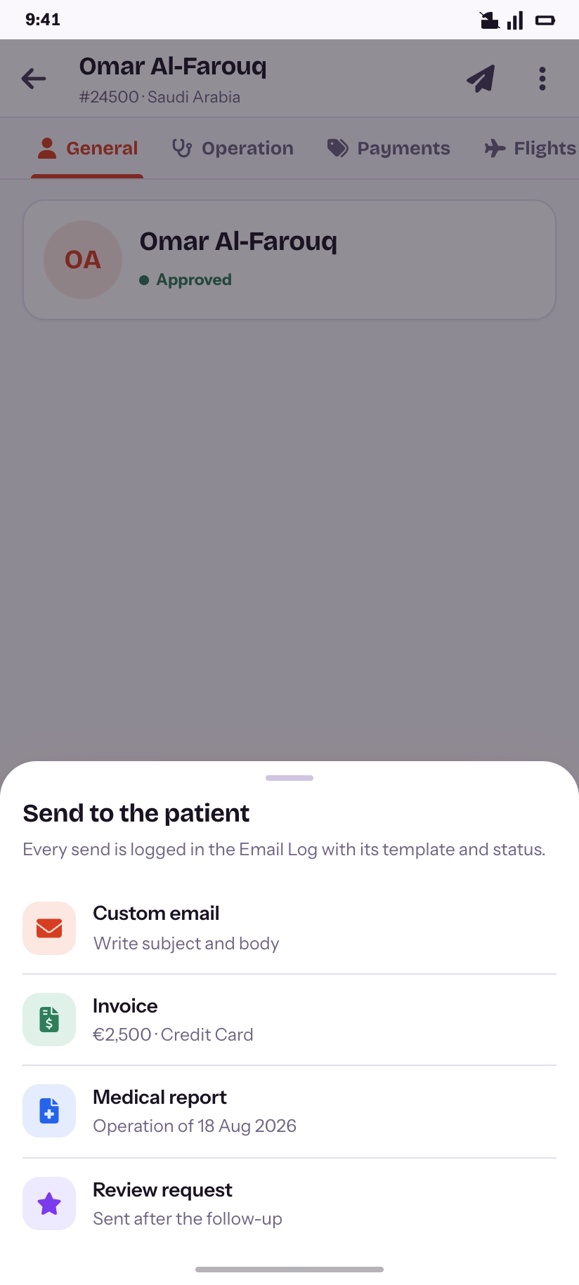 Send