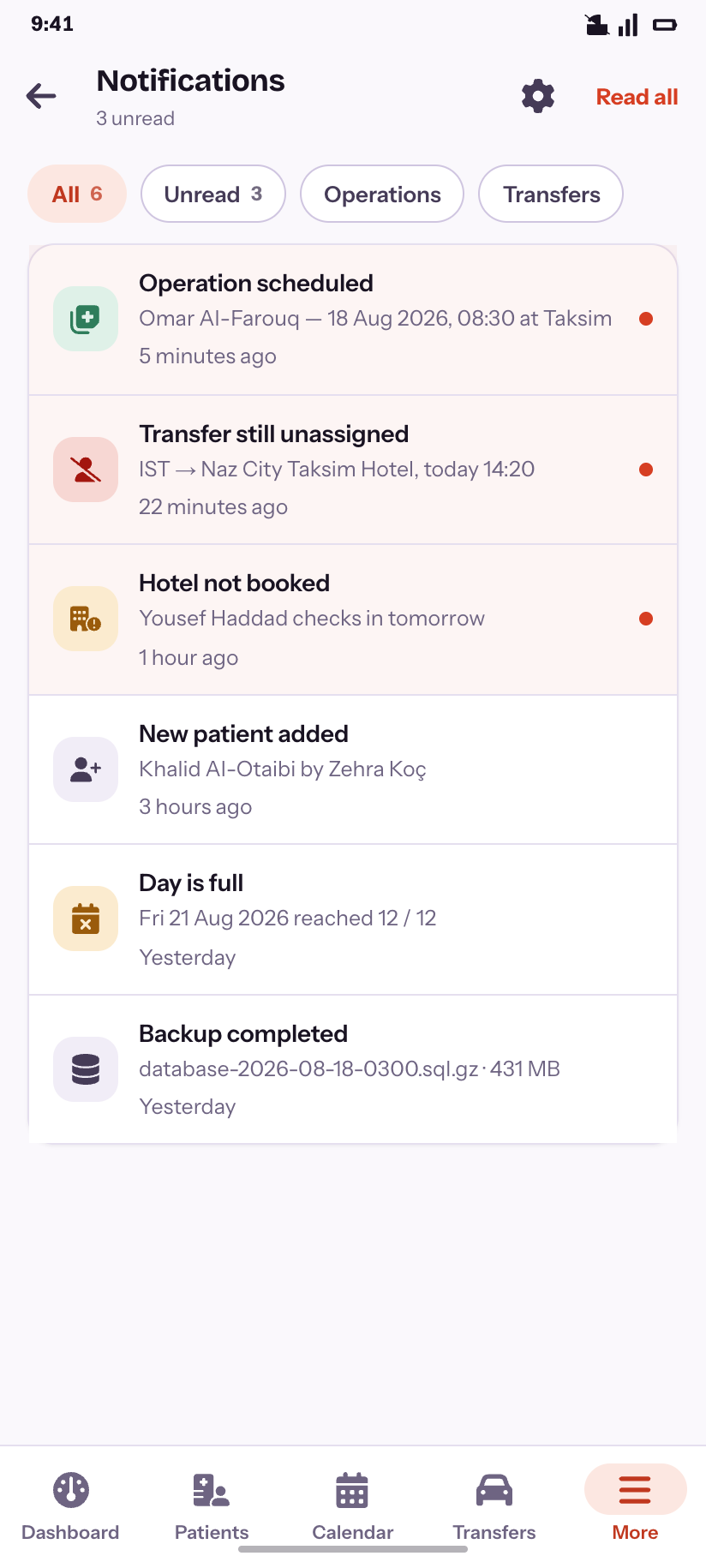 Notifications