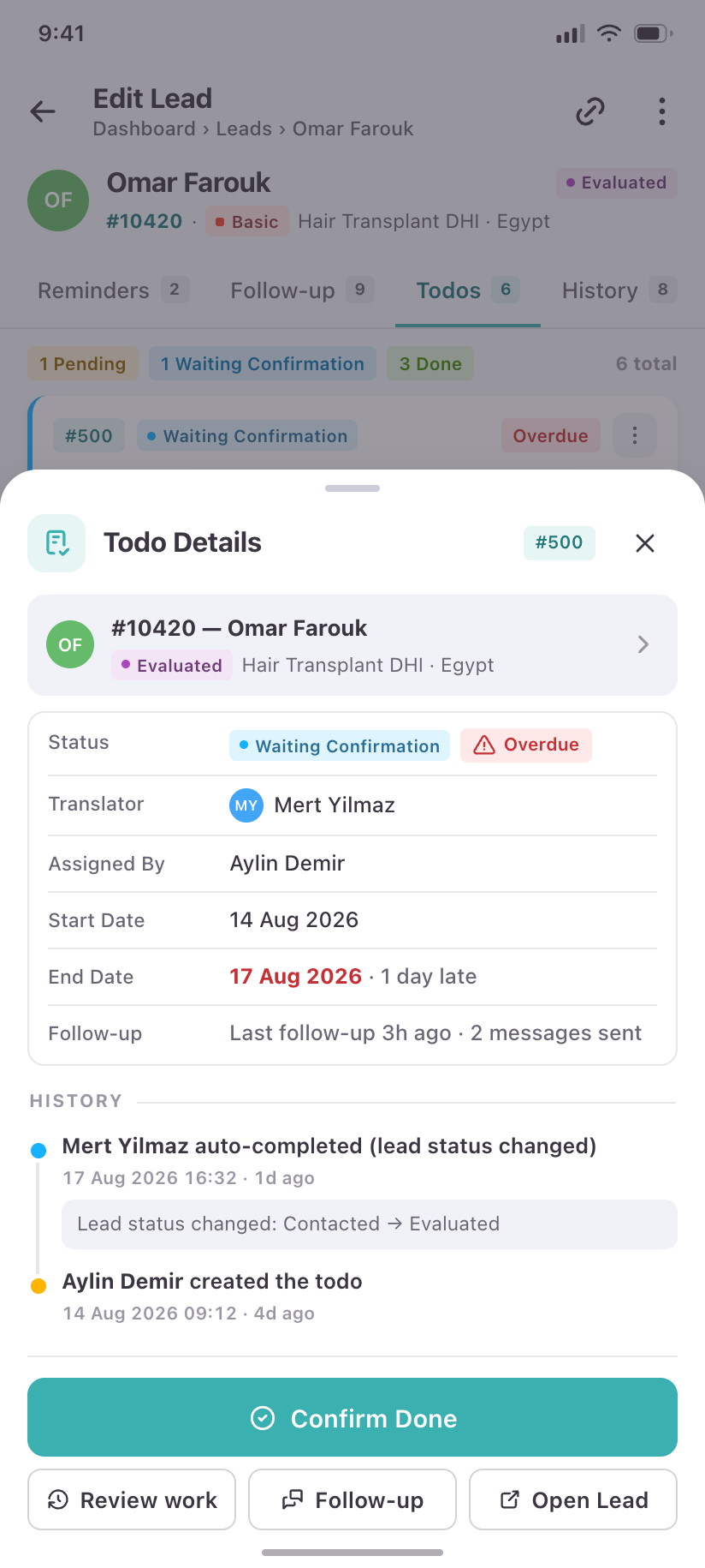 Todo Details
