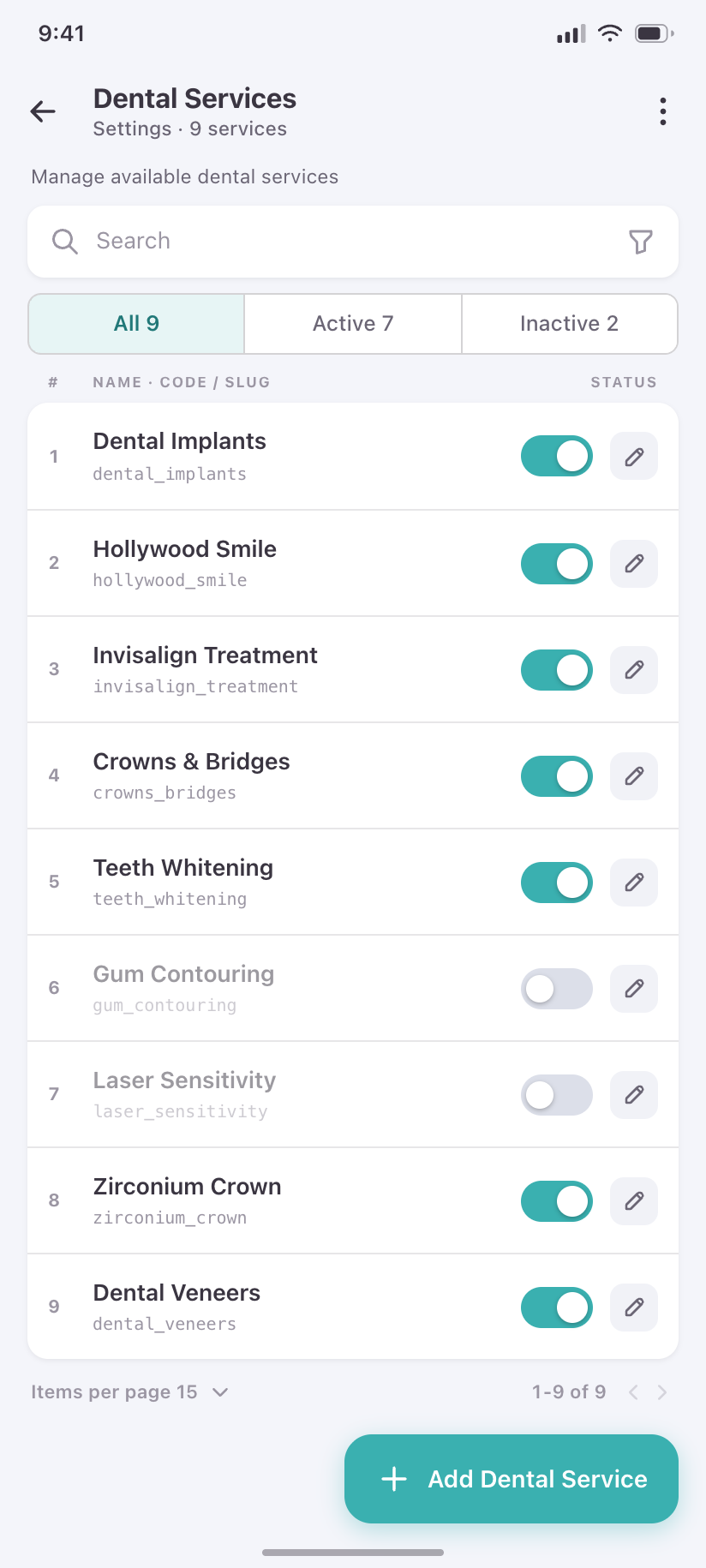 Dental Services