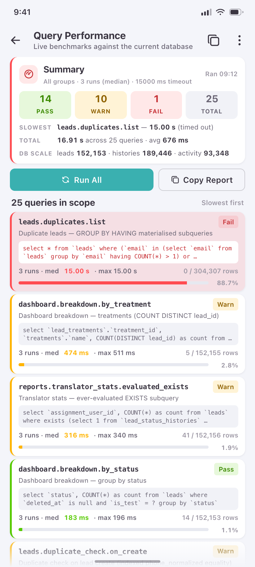 Query Performance