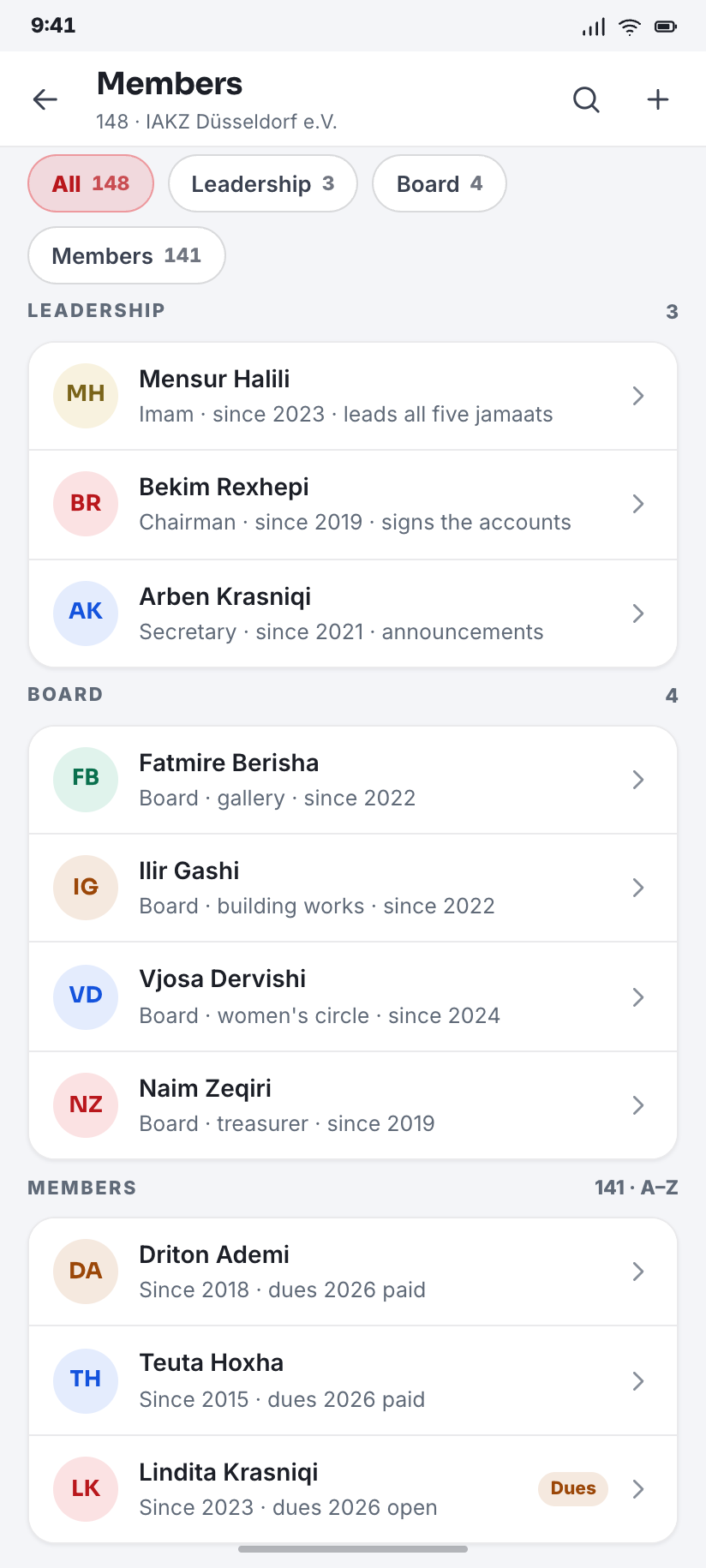 Members