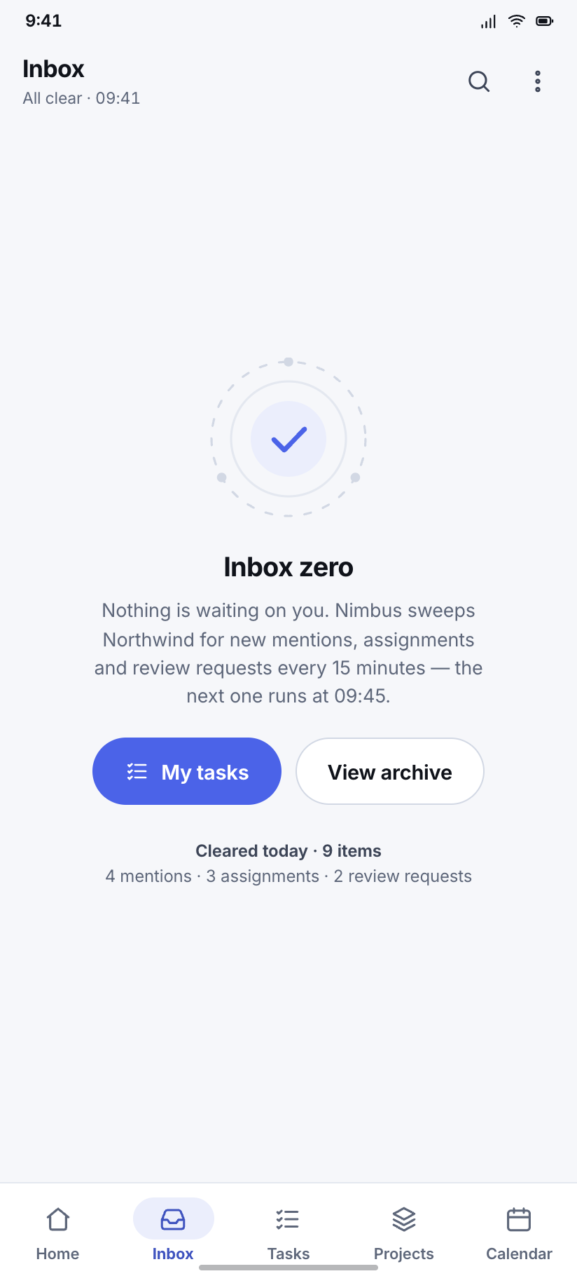 Inbox zero
