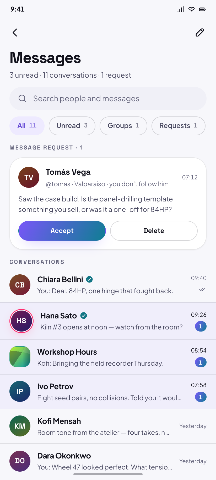 Messages