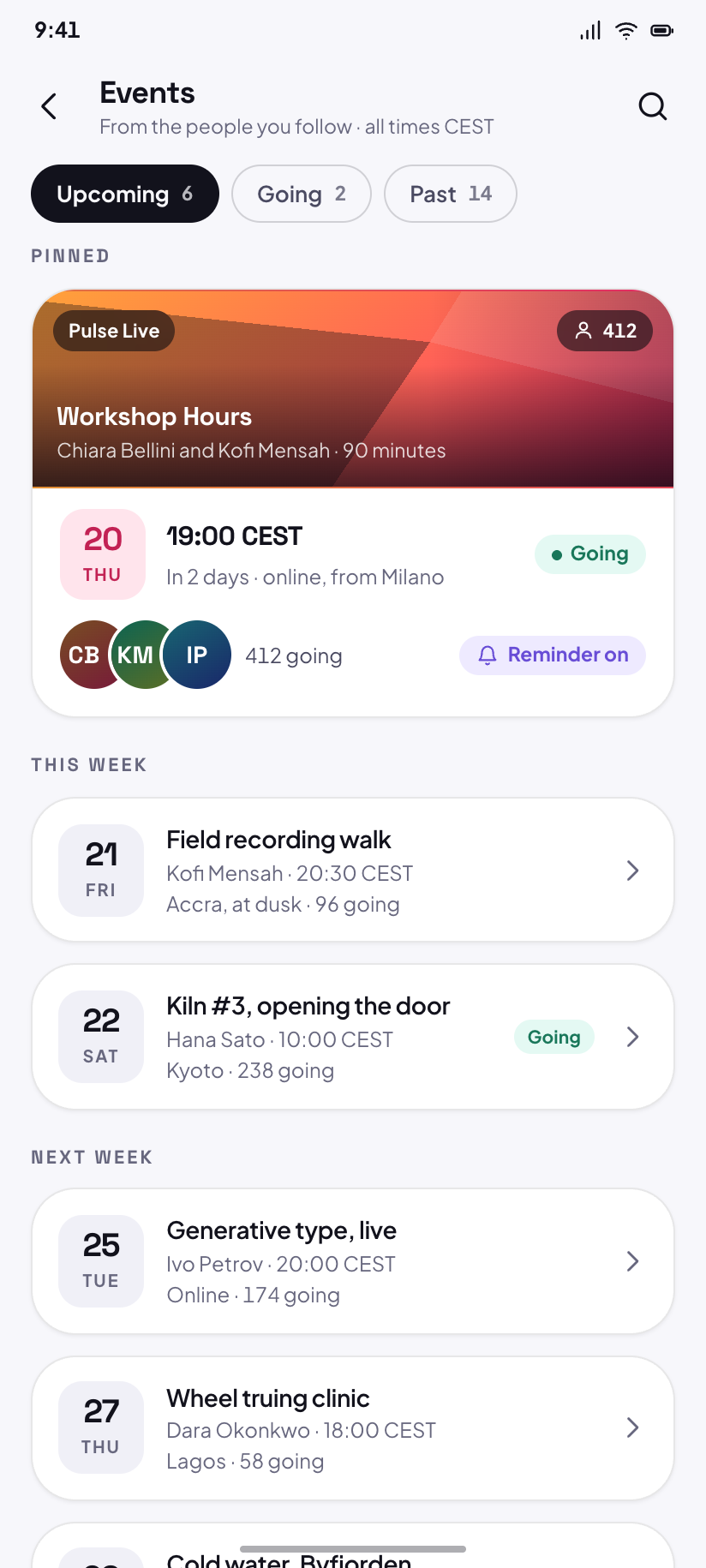Events