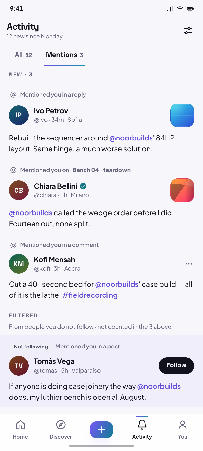 Mentions