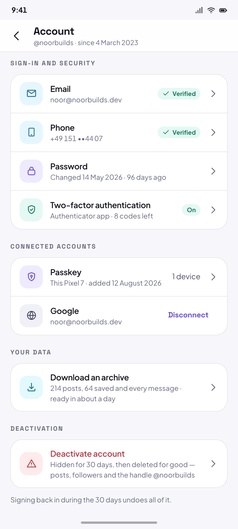 Account
