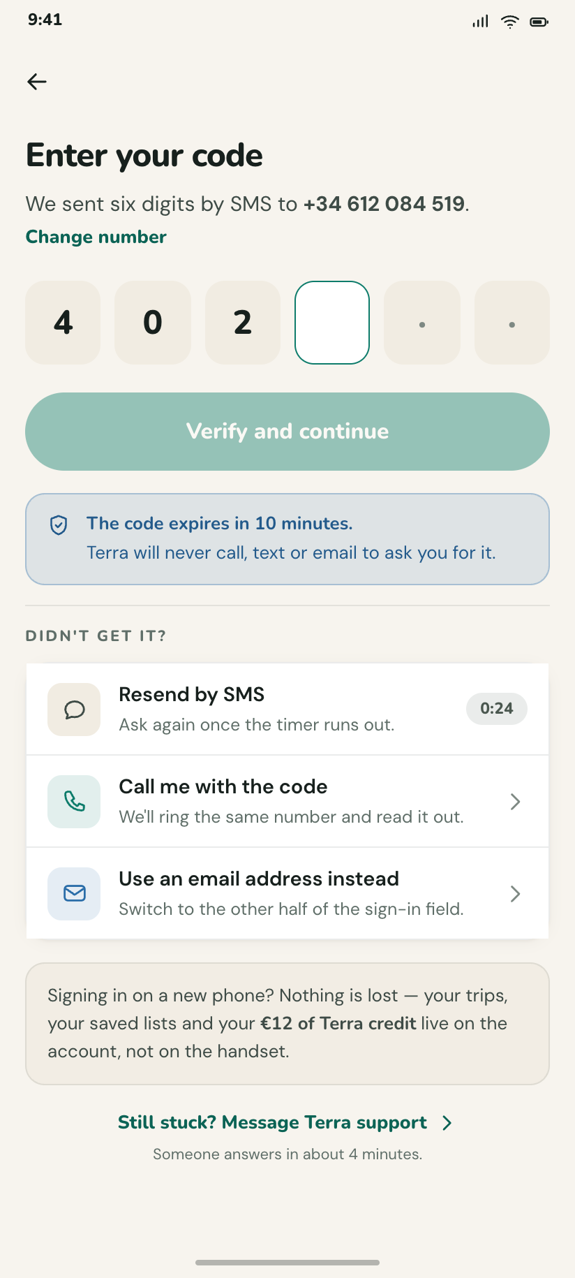 Verify