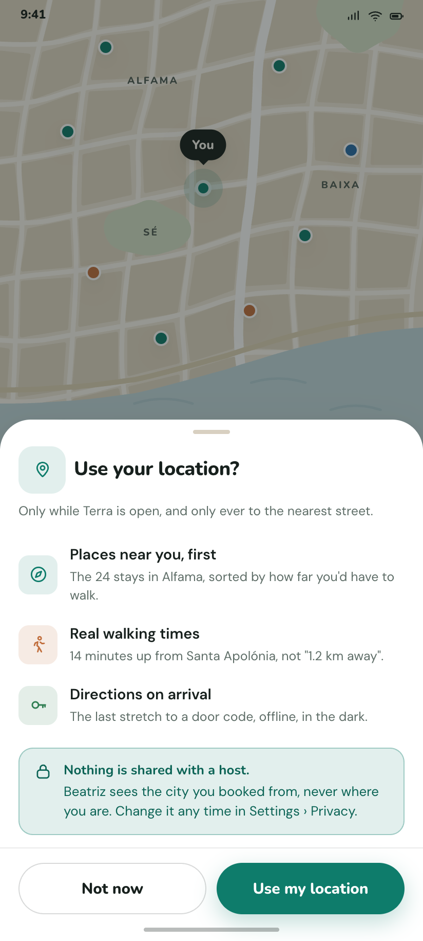 Location permission