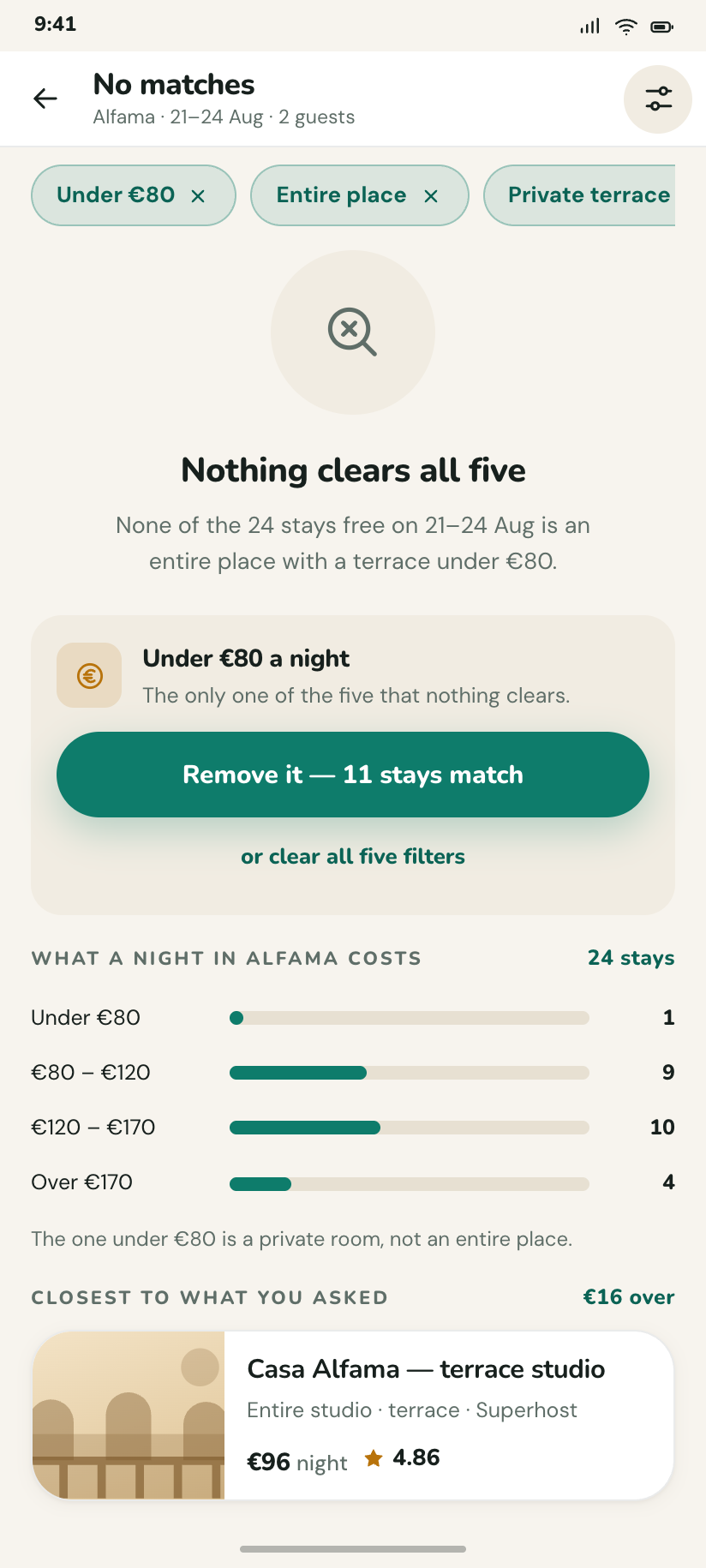 No matches