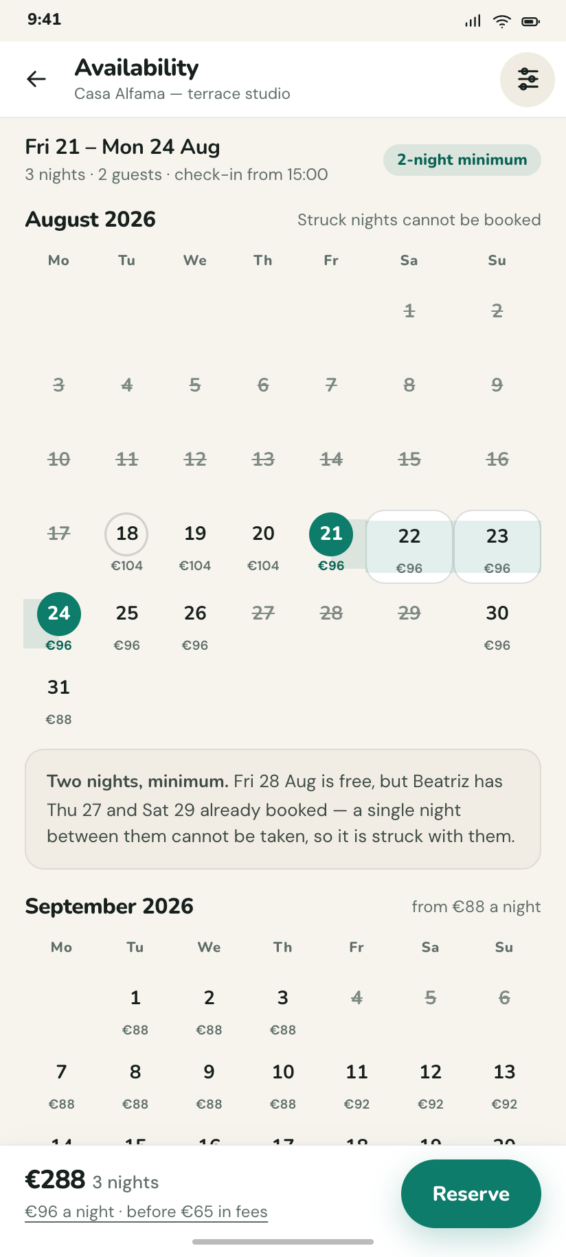 Availability