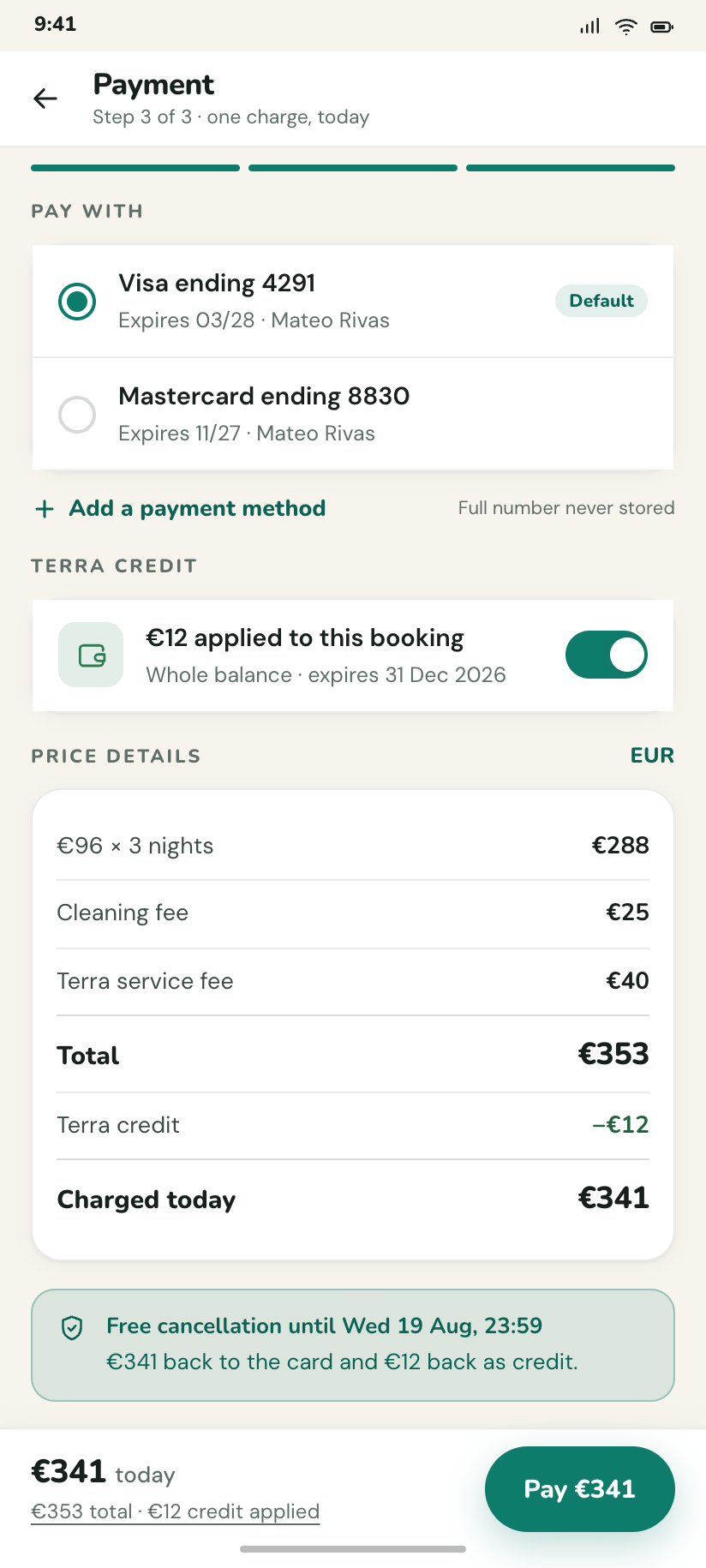 Payment