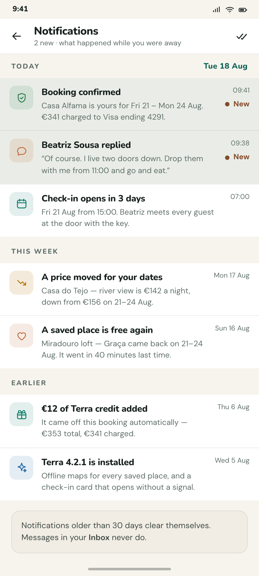 Notifications